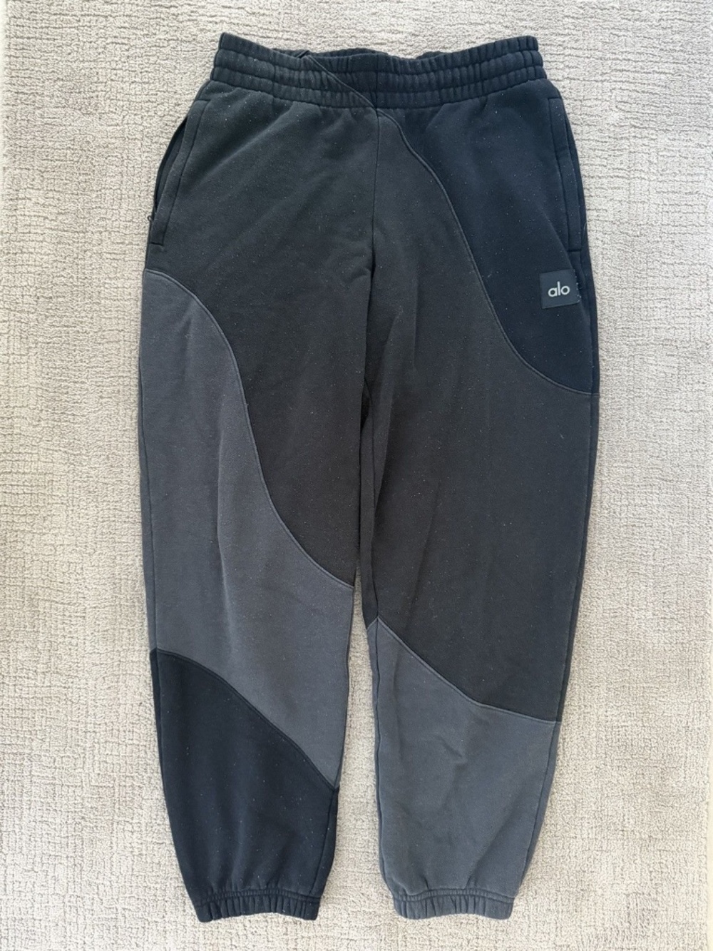 Make Waves Sweatpants - Vintage Tonal Black